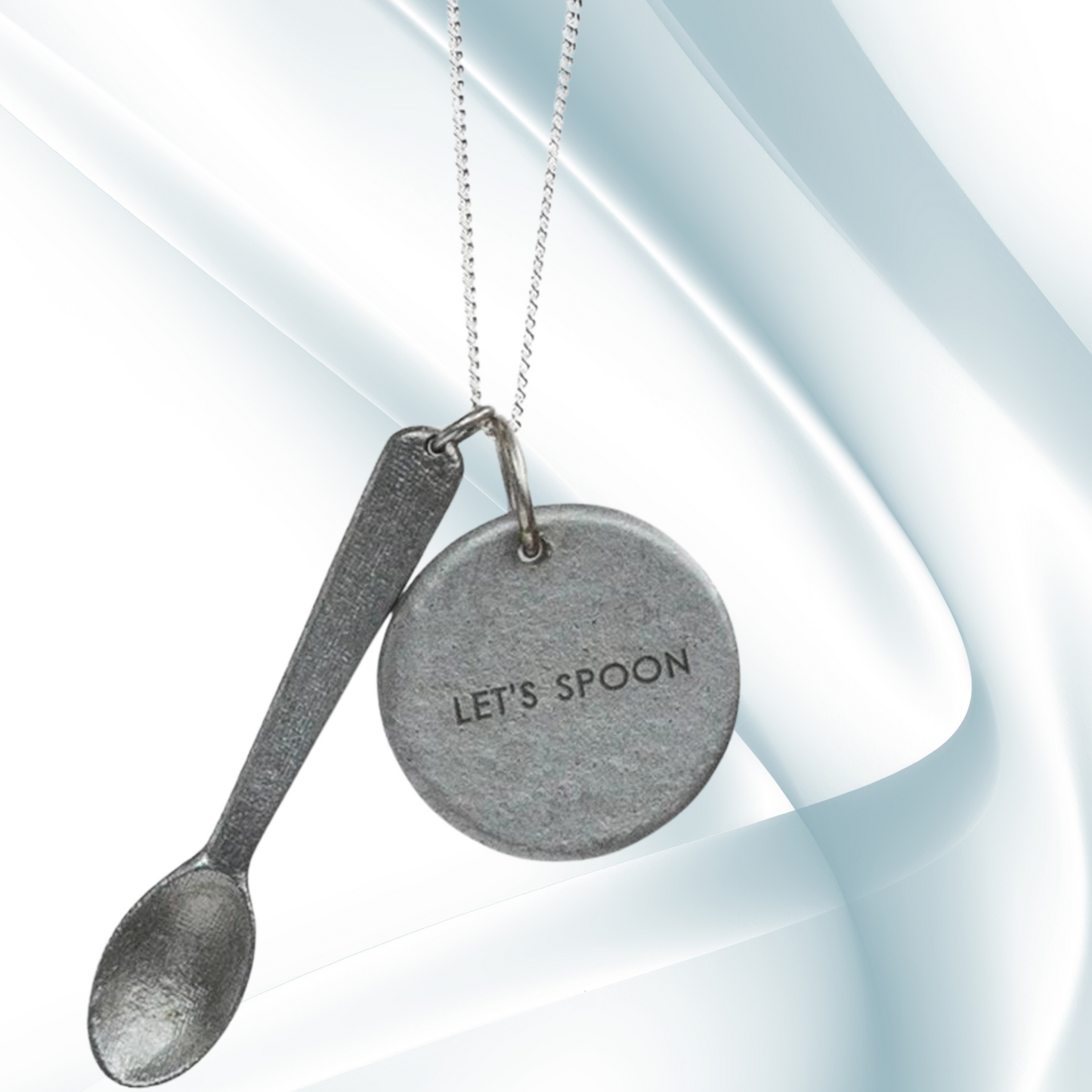 LET'S SPOON JEWELGRAM NECKLACE