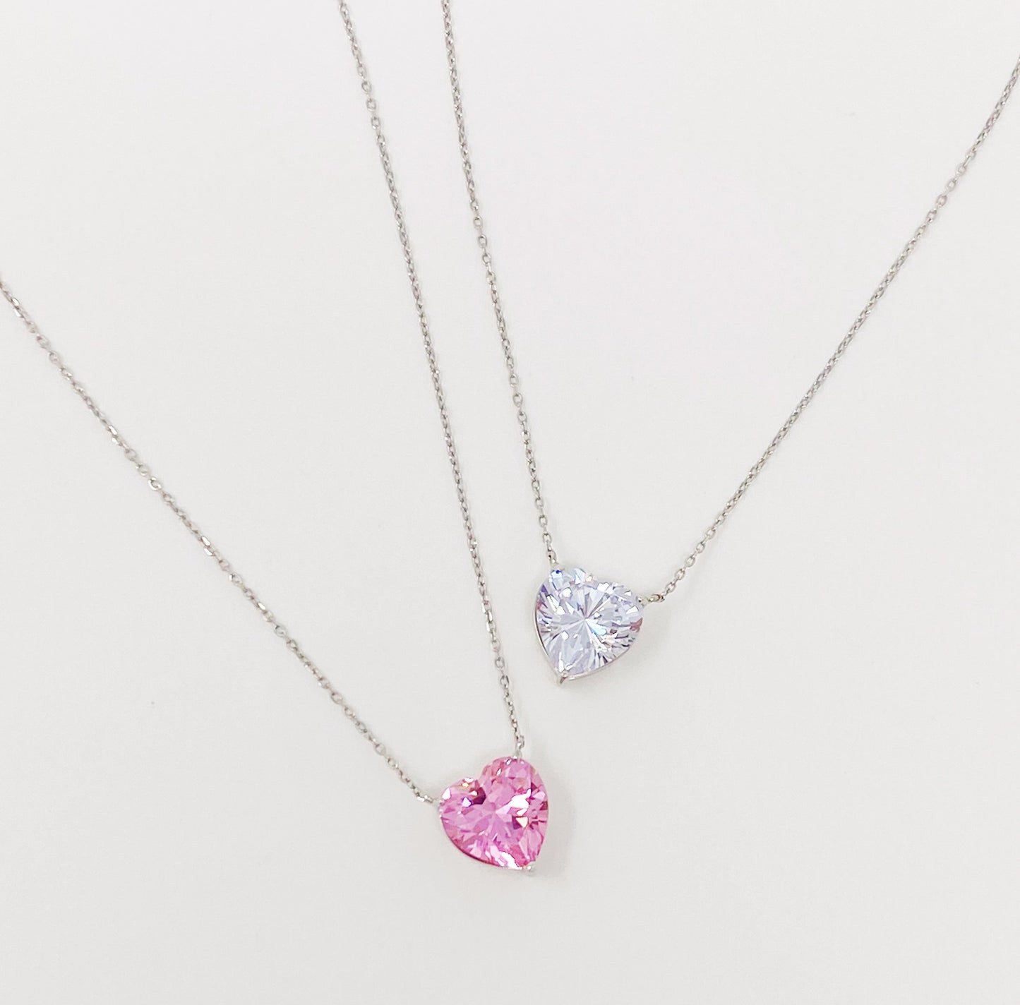 Absolute Beauty Sterling Silver Heart Necklace