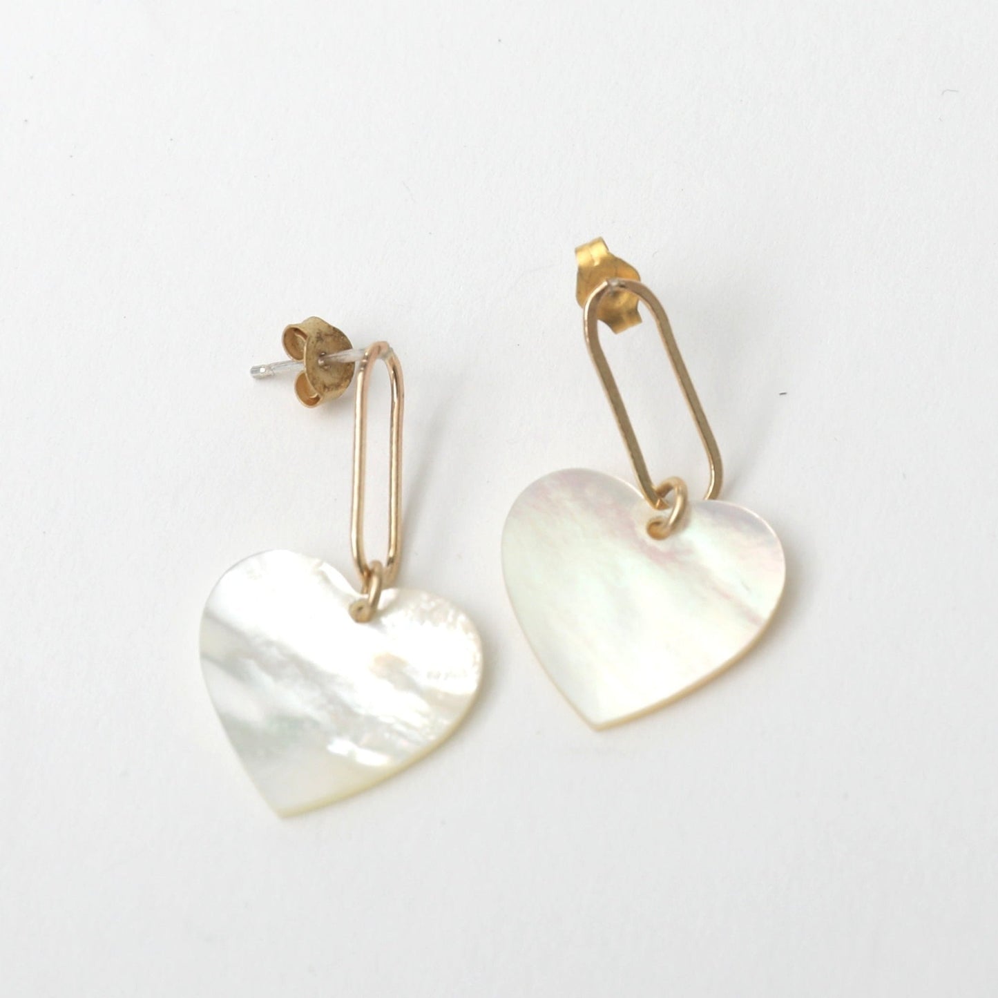 Indra Heart Link Earring